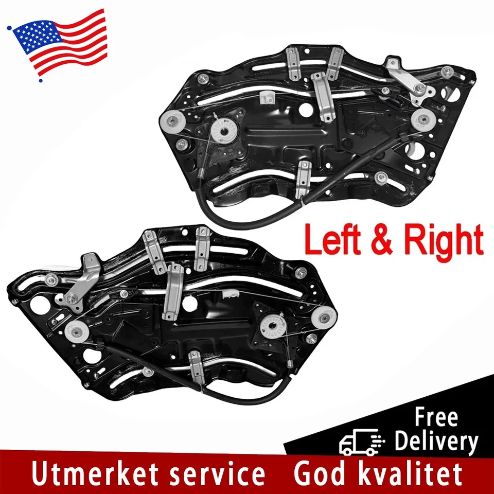 Regulador de ventana trasera izquierda y derecha convertible VW Beetle 2003-2010 Foto 1 de 4