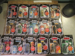 Star Wars Retro Empire Strikes New Hope Yoda Bespin Luke C-3PO R2-D2 Tarkin Fett - Bild 1 von 8