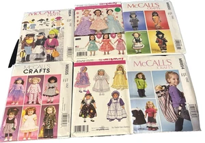 Simplicity - McCall's - Patterns ~ Doll Clothing ~ 18" Dolls - New-Unused- Uncut - Picture 1 of 13