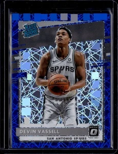 2020-21 Donruss Optic Blue Velocity Devin Vassell #161 Rookie - Picture 1 of 2