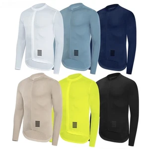 Herren Radtrikot Langarm Sommer Frühling Fahrrad Langes Trikot Rennrad Kleidung - Bild 1 von 33