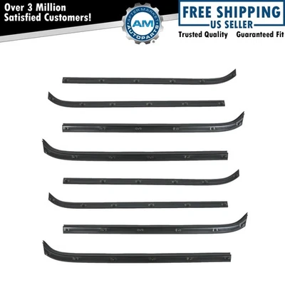 Window Sweep Front & Rear Inner & Outer Fits 73-79 Ford - Image 1 of 2