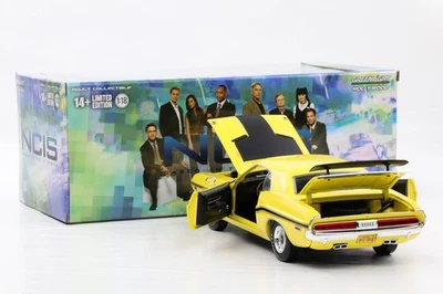1:18 Greenlight Dodge Challenger R/T 1970 NCIS MOVIE HOLLYWOOD Diecast - Immagine 1 di 4