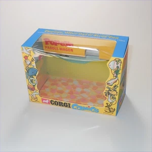 Corgi Toys  802 Popeye Paddle Wagon Empty Repro Window Box Set - Picture 1 of 6