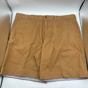Tommy Hilfiger Mens TH Short Custom Fit Brown Chino Shorts Size 38 & 8.5" Inseam - Picture 1 of 8