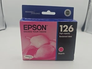 Cartucho de tinta magenta de alta capacidad Epson 126 (126320) nuevo en caja - Imagen 1 de 3