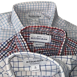 Mizzen + Camisa Principal Sotavento Hombres Ajuste Medio Rendimiento Guinga Elastizada Lote3 - Imagen 1 de 16