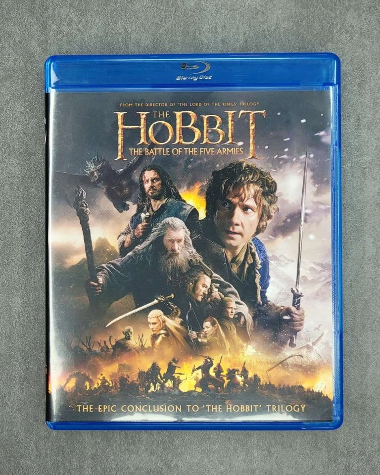 The Hobbit: The Battle of the Five Armies (Blu-ray + DVD + Digital HD UltraViole Foto 1 de 1