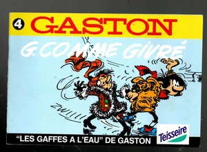 FRANQUIN. Gaston. G comme givré. Album publicitaire TEISSEIRE 1992. Etat neuf - Picture 1 of 1