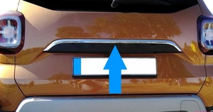 Chrome Rear Boot Trunk Lid Cover For Dacia Duster 2018-2024 - Bild 1 von 8