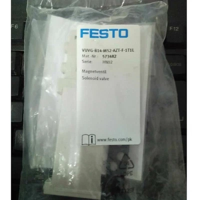 one new festo VUVG-B14-B52-ZT-F-1T1L 573484 Solenoid Valve Fast Delivery - Image 1 of 3