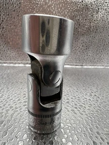 SNAP-ON FSUM17 17mm 3/8" Drive Metric 6-Point Shallow Swivel Socket Vintage Used - Bild 1 von 6