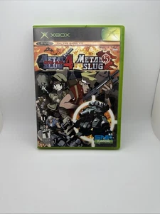 Metal Slug 4 & 5 (Microsoft Xbox, 2005) Complete w/ Manual CIB VG *Read* - Picture 1 of 5