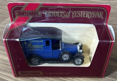 1984 Matchbox Y-5 1927 Talbot Van Models Of Yesteryear - Image 1 of 4