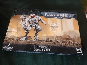 Warhammer 40k Tau Empire Commander on sprue GW Plastic - Picture 1 of 2