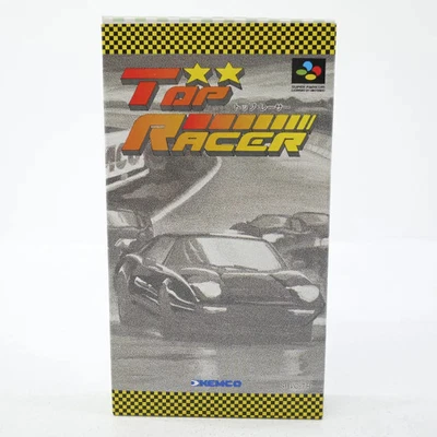 TOP RACER Nintendo Super Famicom Japan Import Free shipping FedEx DHL Tested - Image 1 of 4