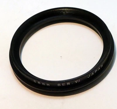 58mm to 54mm Step Down ring filter adapter threaded for series 7 VII - Image 1 of 3