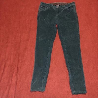 Женские темно-зеленые вельветовые узкие брюки North Face размер 12 34 X 32 эластичные - Изображение 1 из 4