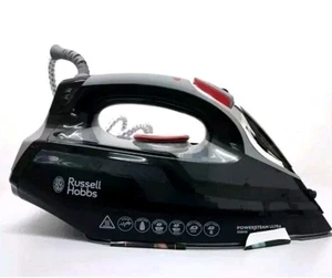 Russell Hobbs Iron Powersteam Ultra Continious Steam 3100w negro brillo. - Imagen 1 de 4
