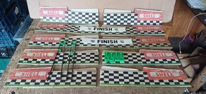 Scalextric Card Bridge Flyover Supports Start Banners Read Description Free P&P - Picture 1 of 15