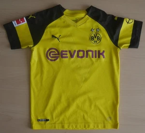 FAST ALLES TOP ZUSTAND:  BVB BORUSSIA DORTMUND HOME Trikot 2018/19! Gr. 152 - Picture 1 of 6