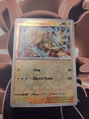 Electabuzz 053/162 Sv05: Temporal Forces Reverse Holo-NM - Image 1 of 2