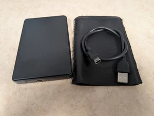 HGST Mobile 1TB USB 3.0 External Hard Drive Black z5k1000-1000 - Picture 1 of 1