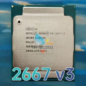 Intel Xeon E5-2667v3 SR203 3.2GHz 8Cores 135W LGA2011-3 CPU Processor - Picture 1 of 3
