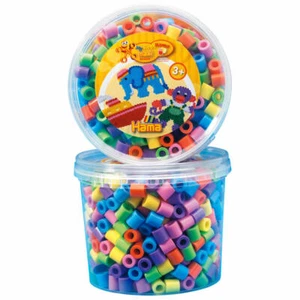 Hama Bügelperlen Maxi - Dose Pastell Mix 600 Perlen (6 Farben) - Bild 1 von 1