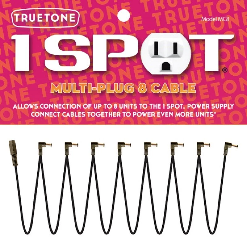Cable multienchufe Truetone MC8 One Spot 8 Foto 1 de 1