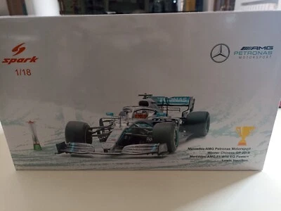 L. HAMILTON SPARK 118 MERCEDES AMG F1 W 10  WINNER CHINESE GP 2019  RARE - Immagine 1 di 4