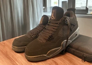 Size 13 - Air Jordan 4 Retro Black Cat 2020 CU1110-010 VNDS - Picture 1 of 8