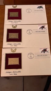 7 Vintag gold replica and 9 Historic first day cover stamps - Picture 1 of 6
