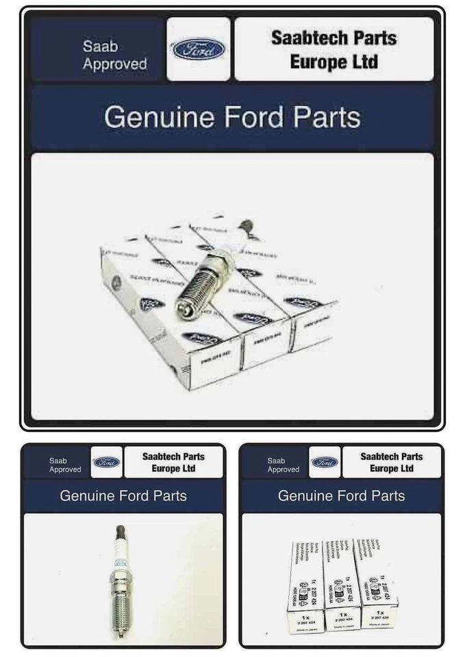 Candele Originali Ford Puma Ecosport Focus Fiesta  1.0 Ecoboost 2207424 - Immagine 1 di 1