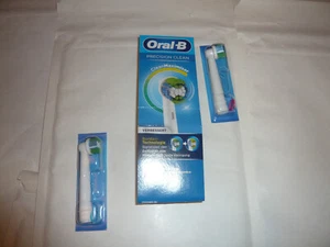 ORIGINAL 2 x Braun Oral B Precision Clean Ersatzbürsten NEUE Aufsteckbürsten NEU - Bild 1 von 1