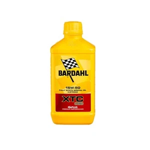 1 Litro Olio Motore Moto 4T Bardahl Bardhal XTC 15w50 100% Sintetico jaso ma2 - Imagen 1 de 10