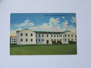 Atterbury Indiana IN Station Hospital Camp Soldier Message - Picture 1 of 2