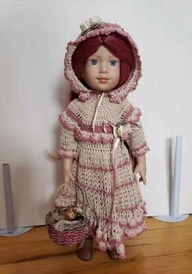 Muñeca Allison Magic Attic Club 1995 18", modificada con peluca nueva y traje personalizado Foto 1 de 4