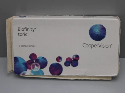 Biofinity Toric von CooperVision torische Monatslinsen weich, 6 Stück - Bild 1 von 3