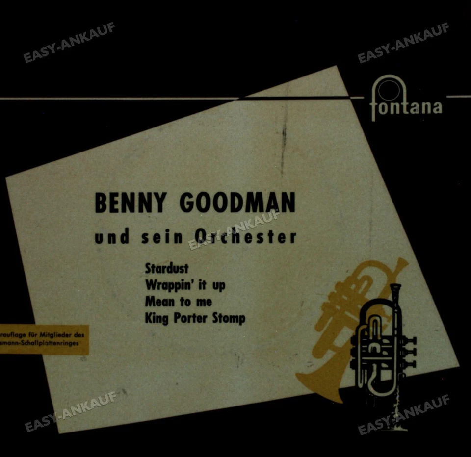 Benny Goodman Sextet - Stardust 7in (VG/VG) . - Image 1 of 1