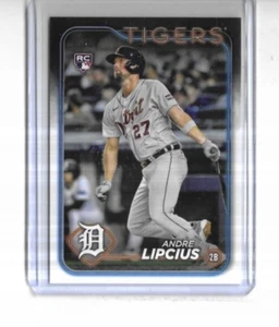 2024 Topps Serie 2 #509 Andre Lipcius Detroit Tigers Rookie Karte - Bild 1 von 2