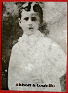 ABBOTT & COSTELLO - Card #01 - WILLIAM ALEXANDER "BUD" ABBOTT - DuoCards - 1996