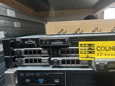 DELL PE R510 Rack Server 2*Xeon x5650 48GB RAM h200i controller 2*psu 8 caddy - Image 1 of 4