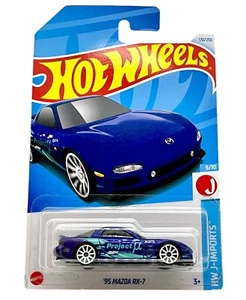 Hot Wheels 2024 '95 Mazda RX-7 #170 New Q Case #179/250 HW J-Imports 9/10 - Picture 1 of 7