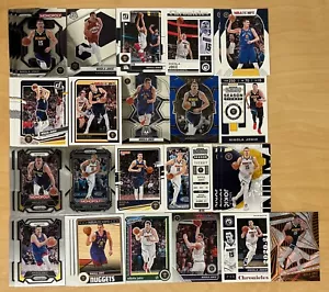 (36) NIKOLA JOKIC CARD LOT 2019-23 REVOLUTION, SELECT, HOOPS, MOSAIC, PRIZM, ++ - Picture 1 of 3