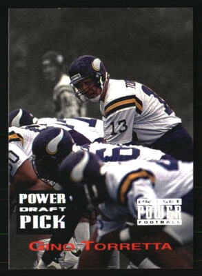 Gino Torretta 1993 Pro Set Power #PDP16 FOOTBALL Card - Image 1 of 2