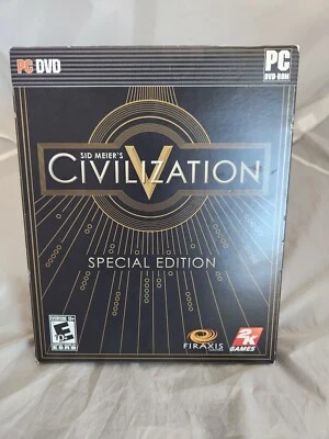 Sid Meier's Civilization V: Special Edition, 2010, Large Big Box, New & Sealed - Image 1 of 4