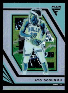 2023 Panini Flux #52 Ayo Dosunmu Silver Prizm