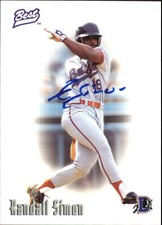 1996 Best Autographs #NNO Randall Simon Durham Bulls C11715 