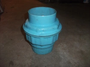 OCAL 4" PVC BESCHICHTETE LEITUNGSVERSCHRAUBUNG BUCHSE/BUCHSE blau - Bild 1 von 3